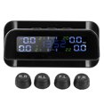 thumbnail image 2 of Monitor de presión de neumáticos TPMS Sistema de Monitor de presión de neumáticos Energía Solar y Carga USB con 4 sensores externos, 2 of 14