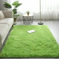 thumbnail image 1 of Cqxid Carpet Microfiber Mat Machine Washable Rugs For Parlor Bedroom Fluffy Shaggy Bedside Floor Dorm Grey Area Rug Soft Gray Fuzzy Non Slip Indoor Room Carpet For Family Kitchen Aesthetic, 1 of 7