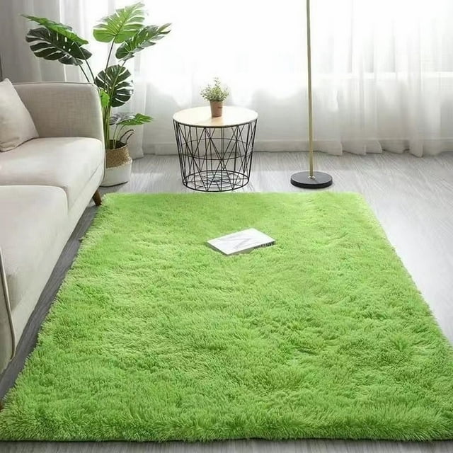 Veeogra Big Sale,Carpet,Microfiber Mat Machine Washable Rugs for Parlor Bedroom Fluffy Shaggy Bedside Floor Dorm Grey Area Rug Soft Gray Fuzzy Non Slip Indoor Room Carpet For,Door Mat
