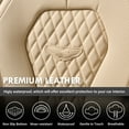 thumbnail image 4 of Coverado Back Car Seat Covers, Beige Back Auto Seat Protectors, Premium Leather Interior Cushions Universal Fit for Most Cars, SUVs and Trucks, 4 of 8
