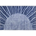 thumbnail image 2 of Addison Rugs Mayfield Washable Transitional Abstract Navy Rectangle Rug, 1'8" x 2'6", 2 of 5