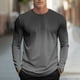thumbnail image 1 of Blusas y camisas de manga larga y cuello redondo, moda casual para hombre, moda, estampado, deportivas, manga larga, cuello redondo, blusas, camisas, blusa para hombre, poliéster, 1 of 5
