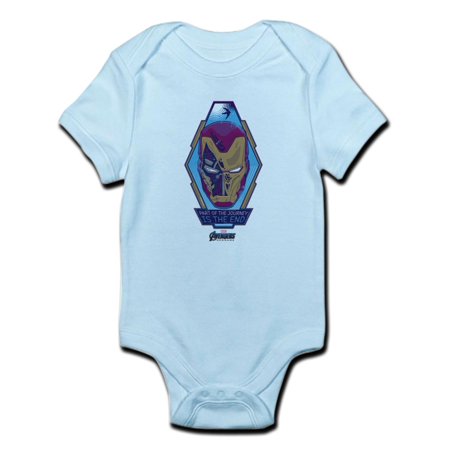 

CafePress - Iron Man Head - Baby Light Bodysuit