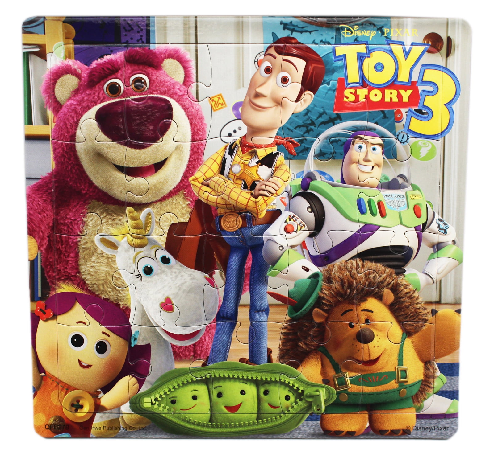 Disney Pixar's Toy Story 3 Buzz, Woody, and Lotso Jigsaw