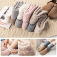 thumbnail image 5 of Zhengup Fuzzy Socks for Women, Warm Soft Fluffy Socks Winter Cozy Cute Animal Slipper Socks Gifts, 5 of 5