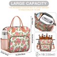 thumbnail image 5 of Pioneer Flower Floral Print Pattern Womens Lunch Box for Work,Insulated Large Lunch Bag for Tween and Teen,Loncheras Para Mujer,Leakproof Adult Lunch Bag for Work,Beach,Travel,Picnic,Camping, 5 of 7
