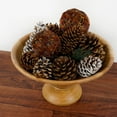 thumbnail image 3 of ZUCKER™ Ringneck Feather Christmas Ornament - 3" ball - Natural, 3 of 5