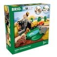 thumbnail image 1 of Set de tren de juguete BRIO World Safari Adventure 26 piezas para niños a partir de 3 años, 1 of 9