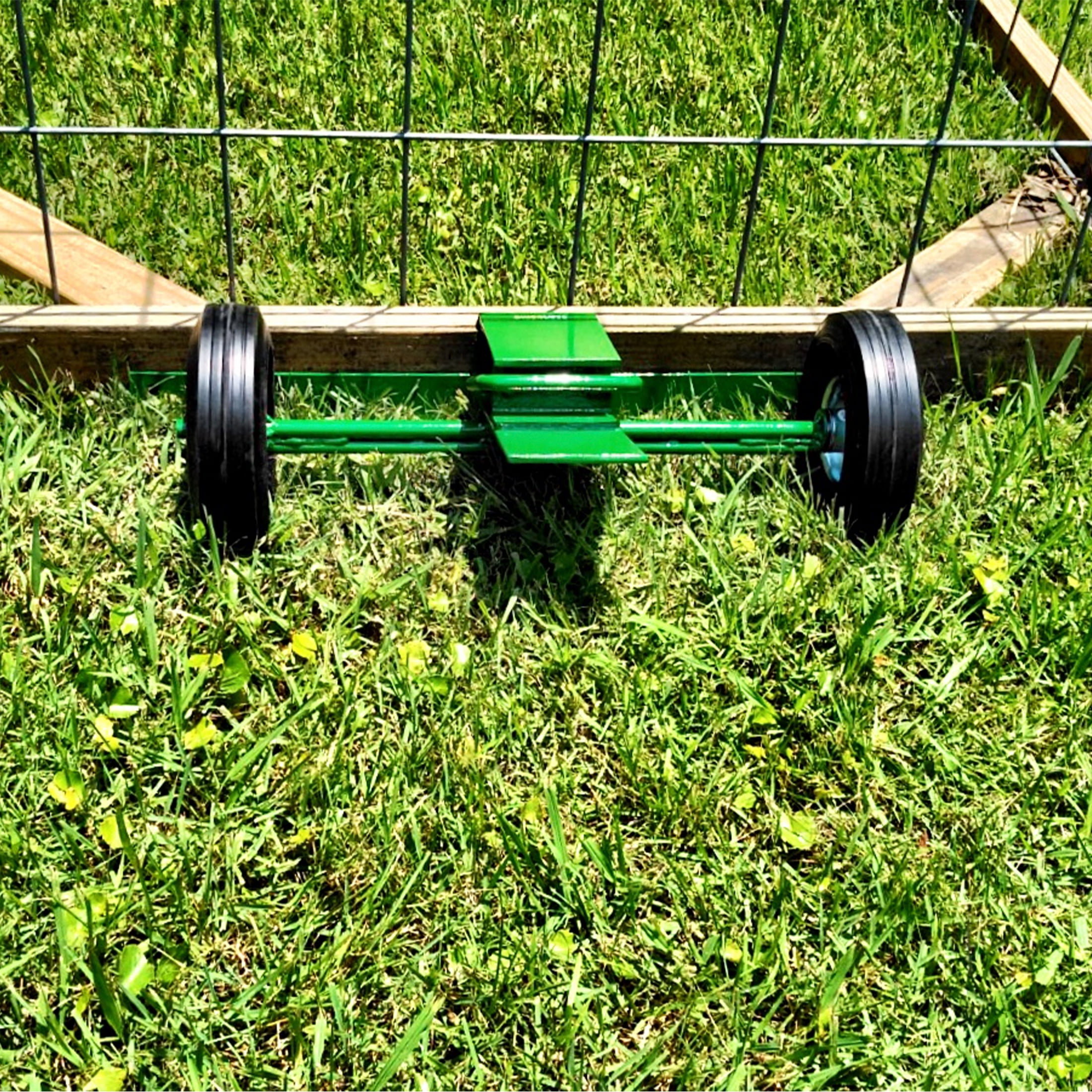 ChickLifts Wide Track Effortless Backyard Chicken Coop and Tractor Mover