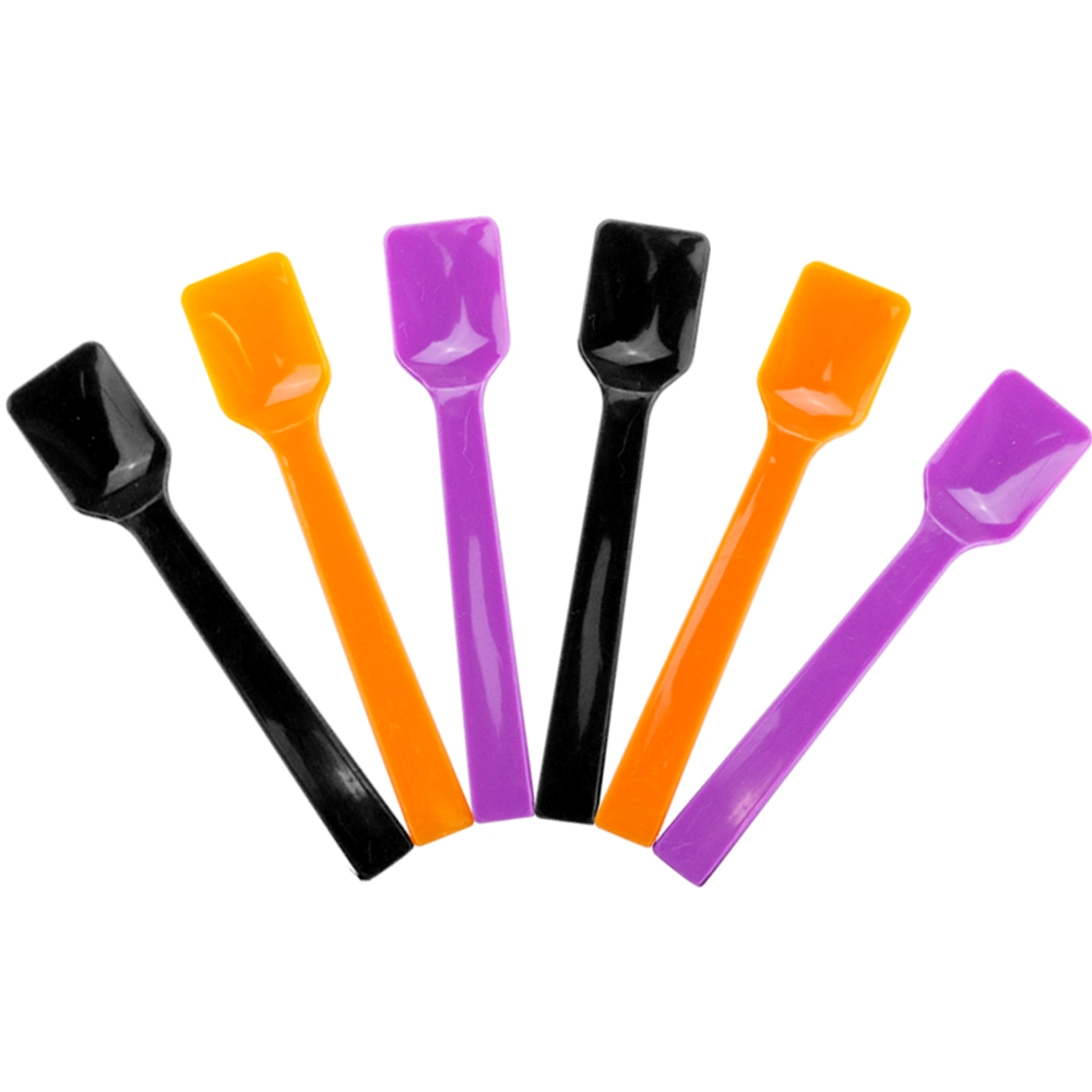 Frozen Dessert Supplies Halloween Ice Cream Spoons 4 Inch Mini