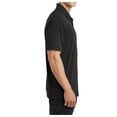 thumbnail image 2 of Yellow Rooster Mens Cotton Touch Performance Male Polo Shirt Black XS, 2 of 4