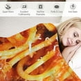 thumbnail image 3 of JEUXUS Tomato Spaghetti Blanket Throw Super Soft and Cozy Blankets for Home Decoration, Couch, Bed, Sofa for Kids for All Seasons, 3 of 6