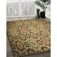 thumbnail image 2 of Ahgly Company Indoor Round Patterned Red Dirt Brown Area Rugs, 6' Round, 2 of 6