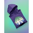 thumbnail image 3 of Cute Penguin Couple Over Flag Hoodie Men -Smartprints Designs, Male 3X-Large, 3 of 4