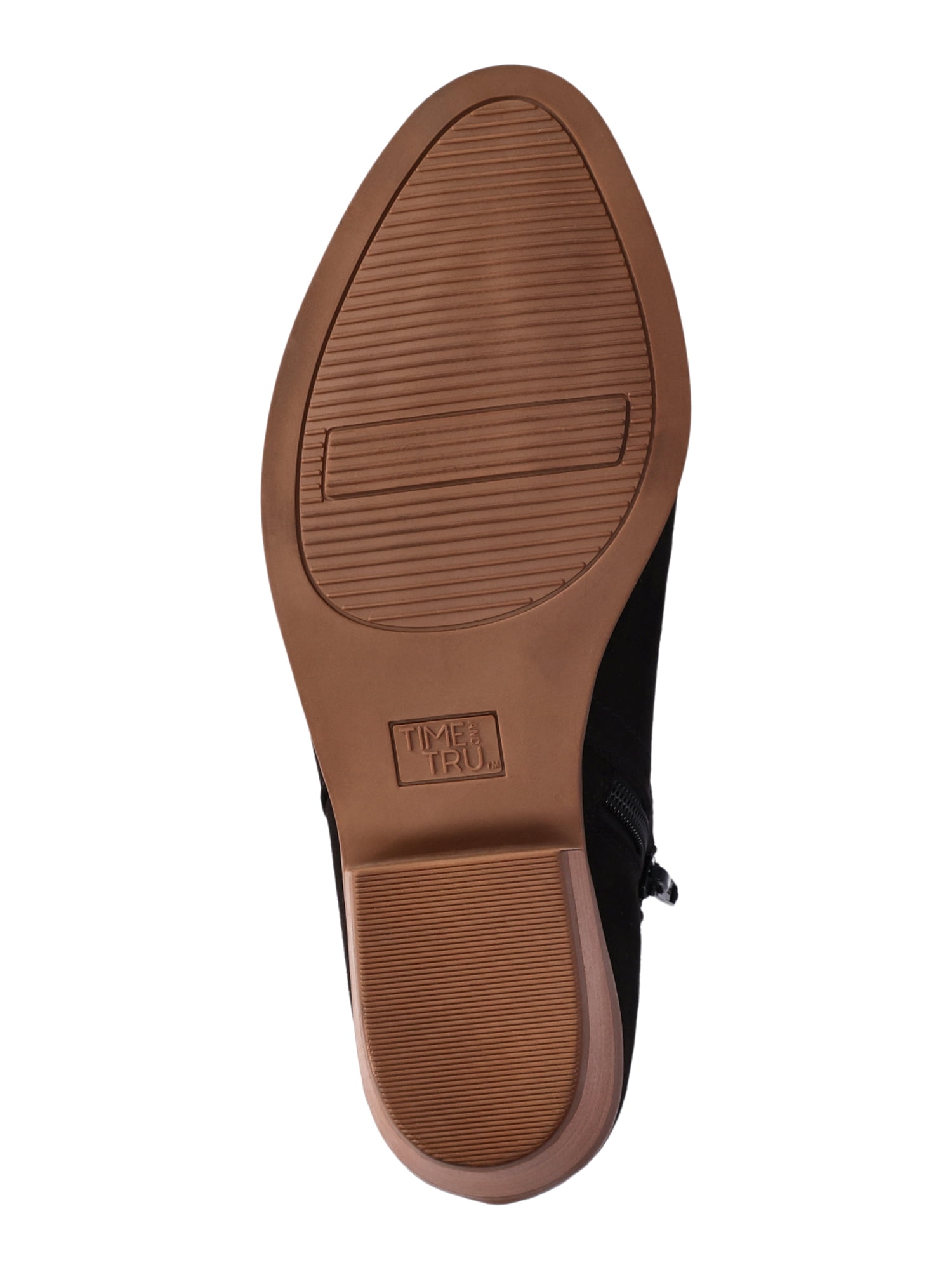Time and Tru Women's Core Ankle Boots, Wide Width Available