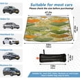 thumbnail image 3 of BZSMCE Foldable Car Windshield Sunshade Umbrella-Daisy Heart Meadow Pattern, 3 of 7