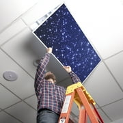 Octo Lights - Fluorescent Light Covers - 2x4 Flexible Ceiling Light Filters - For Classrooms and Offices - Astronomy 001