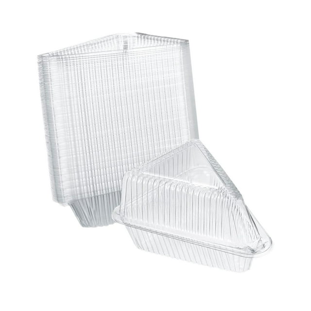 50 Unidades De Recipientes Para Rebanadas De Pastel, Mini Recipiente Para Pasteles, Pasteles De Postre