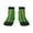 2 Black-1, variant on Tennis Balls Pattern Quarter Crew Socks,Toe Seamed Ankle Socks,Cotton Cushioned Breathable Athletic Crew Sports Socks