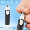 thumbnail image 3 of Naierhg Nose Hair Trimmer Professional Safe Portable Electric Men Nose Hair Shaver for Health,Black White, 3 of 8