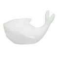thumbnail image 4 of Hello Hobby Ceramic Paintable Figurine Shark, 5.75" x 3.85" x 3.85"  White Craft Base, New, 4 of 8
