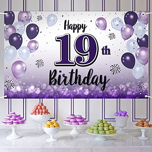 19th Birthday Decorations Party Supplies Teal Green - Etsy Sweden