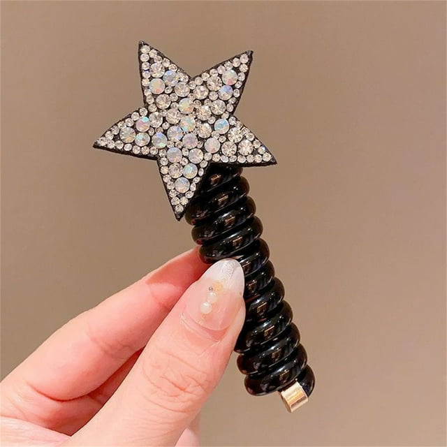 Fiudx Aro para El Pelo, Bonita Diadema de Goma, Resistente con Cable para Teléfono, Resistente Al Agua, Accesorio para Nadar, para Niñas y Mujeres, de Poliéster Suave.
