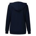 thumbnail image 3 of SHENGXINY Nursing Tops Breastfeeding For Women Autumn Maternity Sweatshirt Solid Long Sleeves Hooded Clothes Casual Blouse Pregnancy Shirts, 3 of 4