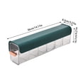 thumbnail image 3 of asddcavvf Space Saving Wall Mounted Condiment Organizer. No Drilling! Holds Jars With Divided Compartments. Made Of PVC & . Non Slip, 3 of 3
