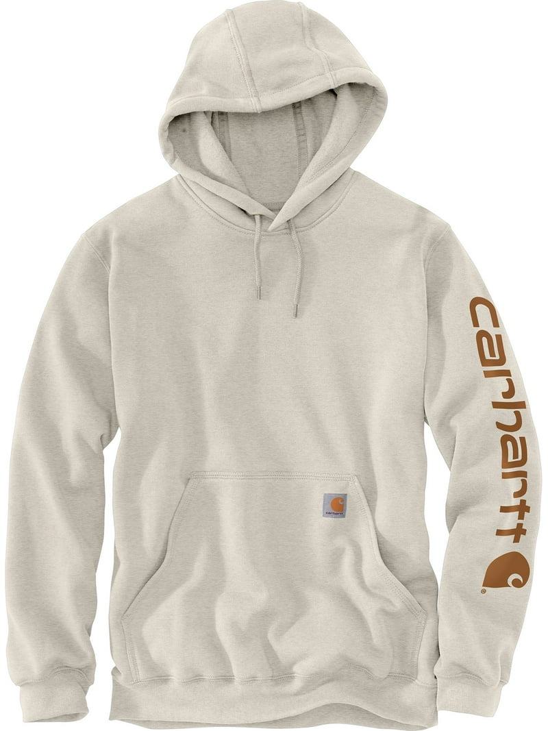 Carhartt Men's Midweight Sleeve Logo Hoodie (Malt, 4XL