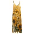 thumbnail image 4 of Happy Cute Bees Fine Art Sleeveless Dress Summer Dress Woman 2025, 4 of 7