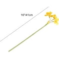 thumbnail image 2 of 12pcs White Fake Flowers Artificial Daffodils Flowers 16" for Mother's Day Easter Party Home Decoration, 2 of 5