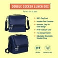 thumbnail image 5 of Wildkin Kids Soft Sided Cooler Lunch Bag Blue, 5 of 7
