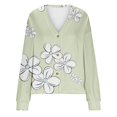 thumbnail image 5 of Puntoco Chaqueta Informal Con Botones Y Estampado De Moda Para Mujer, 5 of 5