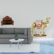 thumbnail image 2 of Sofá Miniatura, Sillón Individual, Modelo DIY, Accesorio, Mueble, Micropaisaje, Decoración De Regalo, Figura De Camello, Adorno De Escritorio, Estatua De Animal De Resina, Escultura, Estante, 2 of 8