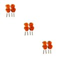 thumbnail image 3 of maskred 4pcs/set 5MM Aluminium Alliage Roue Adaptateur Support pour 1/10 AXIAL SCX10 Durable Aluminium Alliage Roue Adaptateur Orange 3Set, 3 of 6