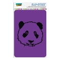 thumbnail image 1 of Panda Bear Face on Purple Home Business Office Sign, 1 of 6