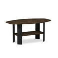 thumbnail image 3 of Furinno Engineered Wood Simple Design Coffee Table in Columbia Walnut/Black, 3 of 6