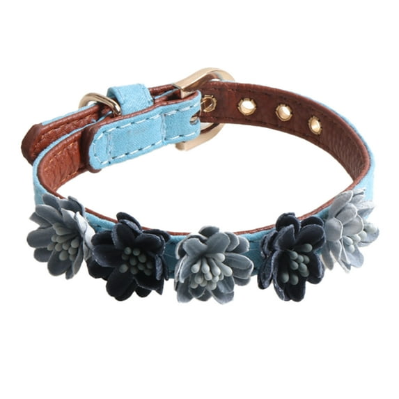 Mosey Beautiful Puppy Collar Buckle Design Pet Accessories Dress-up