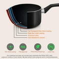 thumbnail image 3 of NutriChef Nonstick Cooking Kitchen Cookware Pots and Pan, 13 Piece  Set, Black, 3 of 7