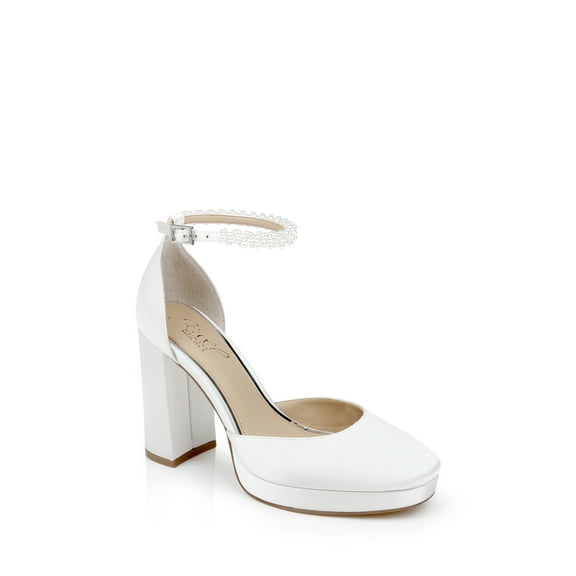 Jewel Badgley Mischka Noble Platform Pumps