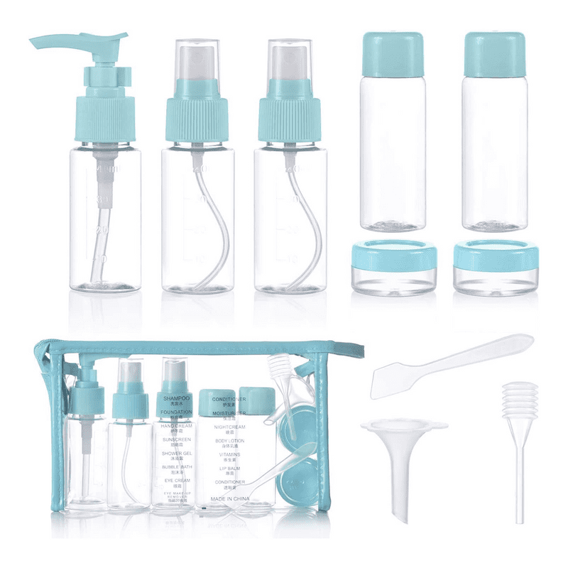 Flacon Et Pot De Voyage - Vide Étanches Bouteille Silicone Sac À