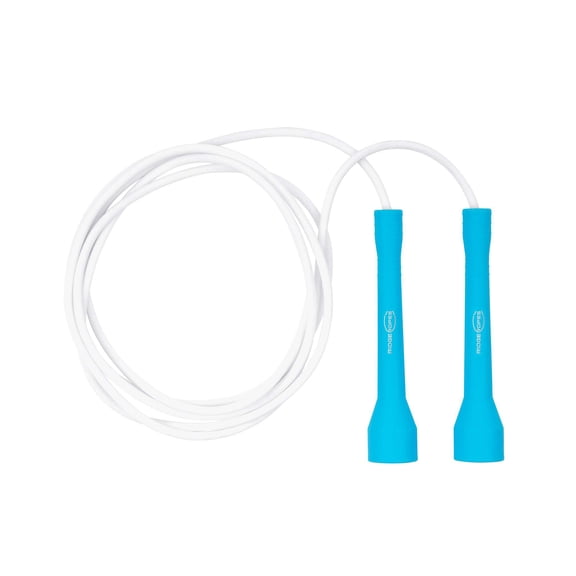 Freestyle Licorice Jump Rope, 9.3ft Adjustable, Blue & White, Skipping Rope for Exercise Workout