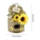 thumbnail image 3 of Pisexur Suministros para mascotas Adorno de árbol de cuerda tejida de Pascua Adorno de panal redondo de girasol perros, gatos y animales.perros, gatos y animales, 3 of 6