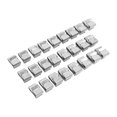 thumbnail image 1 of Metal 25PCS Trailer Wiring Clips Double Sided Clamp Design Stainless Steel Trailer Frame Wire Clips for Kayak Sailboat, 1 of 7