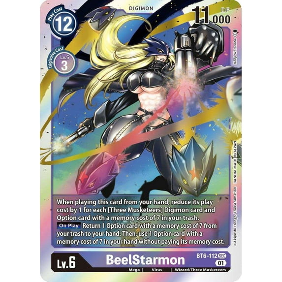 Digimon Double Diamond BeelStarmon BT6-112