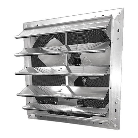 

1pack Dayton 484X42 Shutter Mount Exhaust Fan 20 1 Speed 3950 cfm 115V