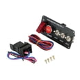 thumbnail image 1 of Car 12V Racing Car Ignition Switch Panel Engine Start Stop Ignition Push Buttons Toggle Switch Panel, 1 of 5