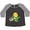 Baseball Smoke and Heather, variant on Inktastic Monarch butterfly caterpillar- cute baby insect Women's Plus Size T-Shirt