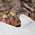 thumbnail image 5 of Erosebridal Brown Rustic Branch Twin Quilt Set for Women Men, Camo Plant Print Twin Coverlet Set, 2 Pieces, 5 of 7
